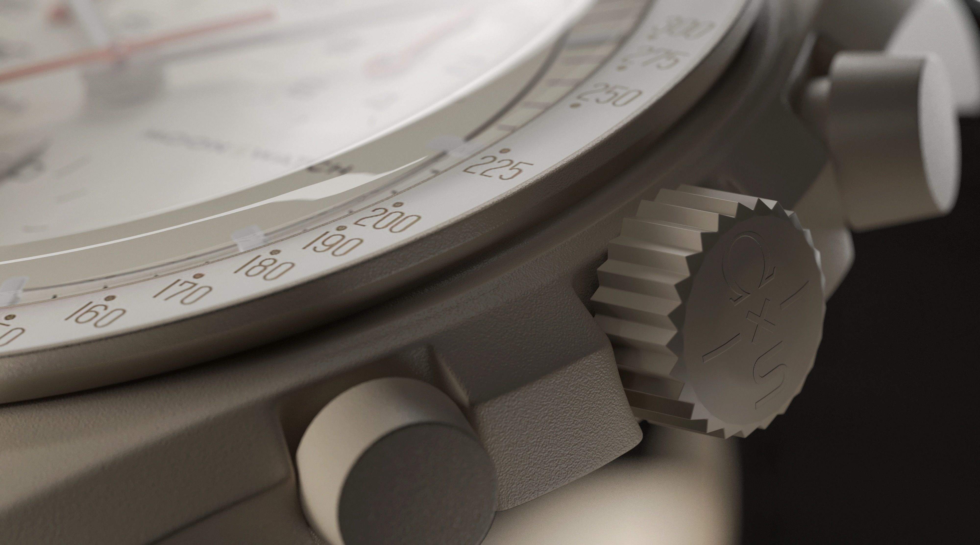 Swatch X Omega MoonSwatch Full collection Briefcase Low-poly 3D model_7