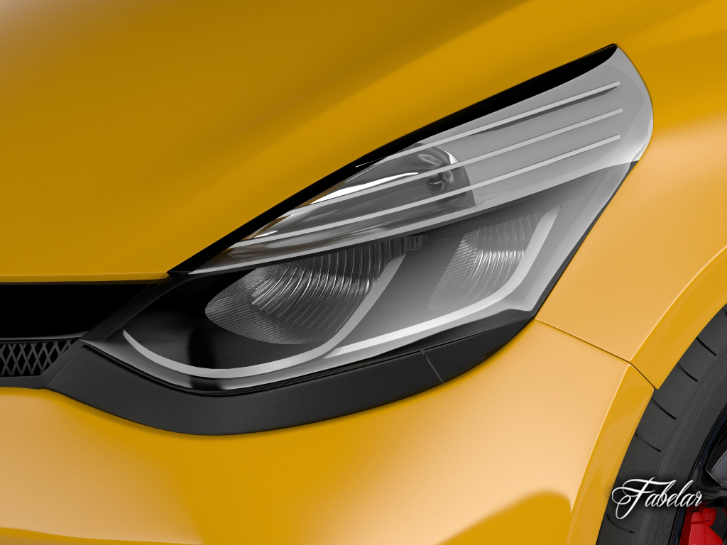 Renault Clio RS 2013 3D model_6