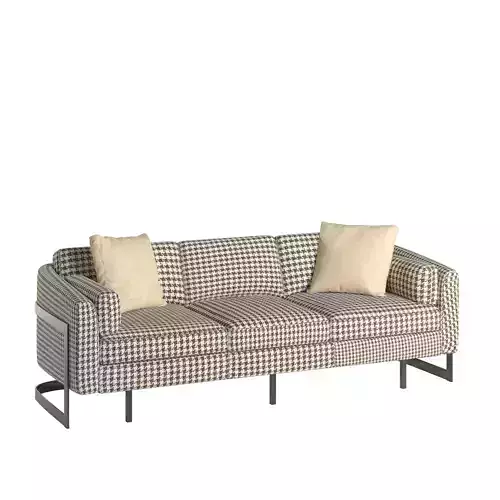 sofa and pillow 3D model sofa and pillow 3D model