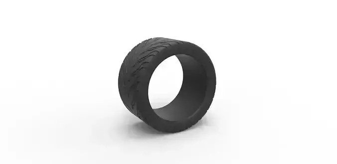 Race tire 5 Scale 1 to 25