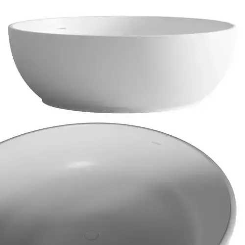 Aquaroc Olympia Solid Surface Stone Resin Bath 1500