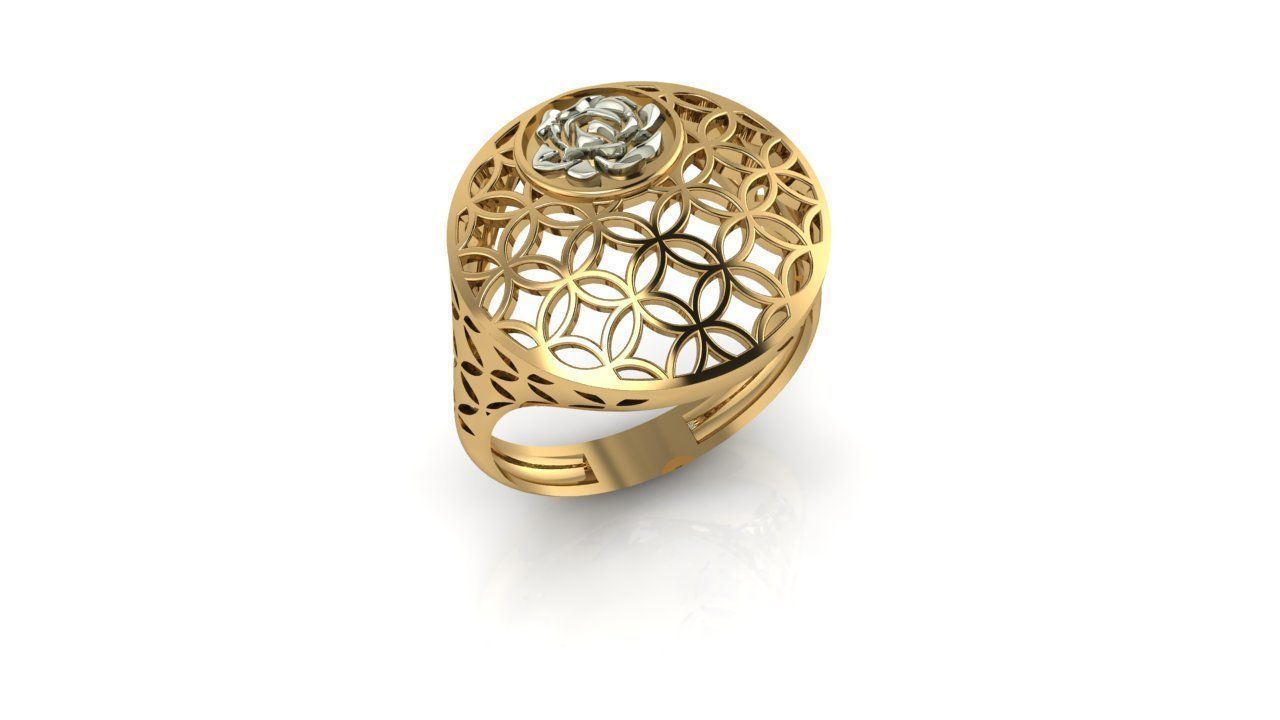 Printable rings  3D print model_2