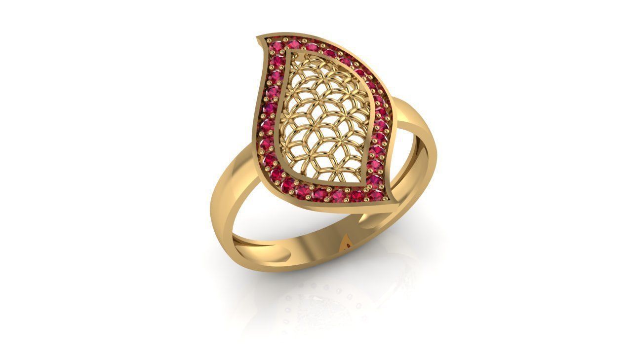 Printable rings  3D print model_6