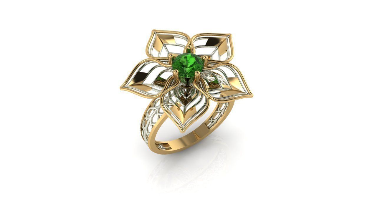 Printable rings  3D print model_12