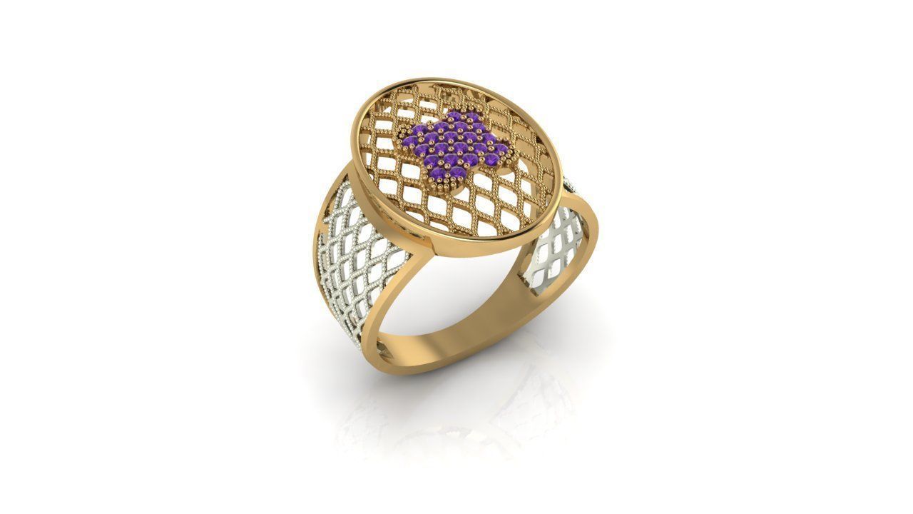 Printable rings  3D print model_10