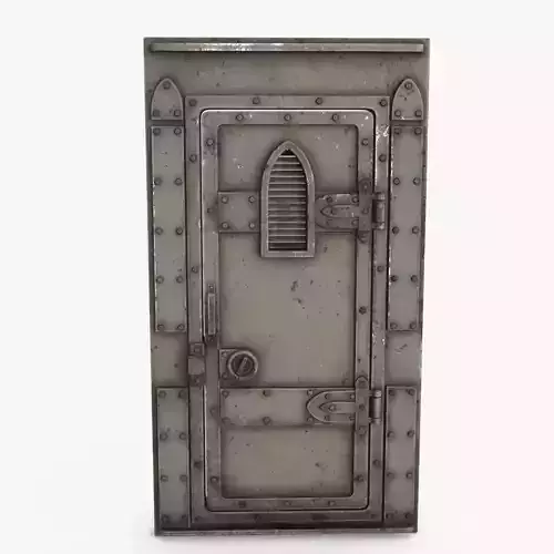 Rusted Metal Bunker Door 2