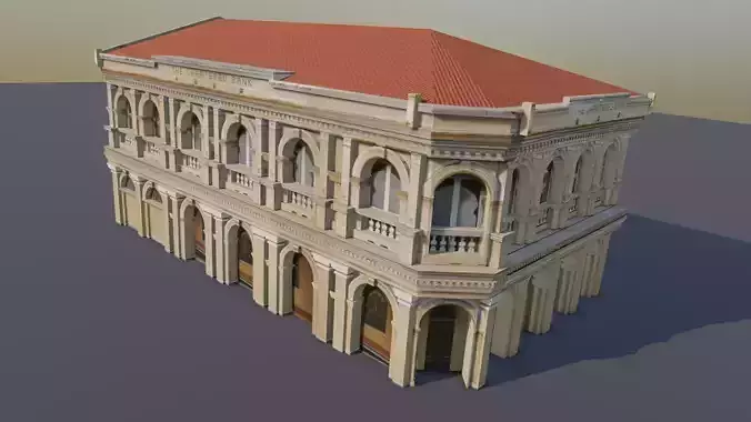 Phuket-Oldtown-2 building with arches and columns