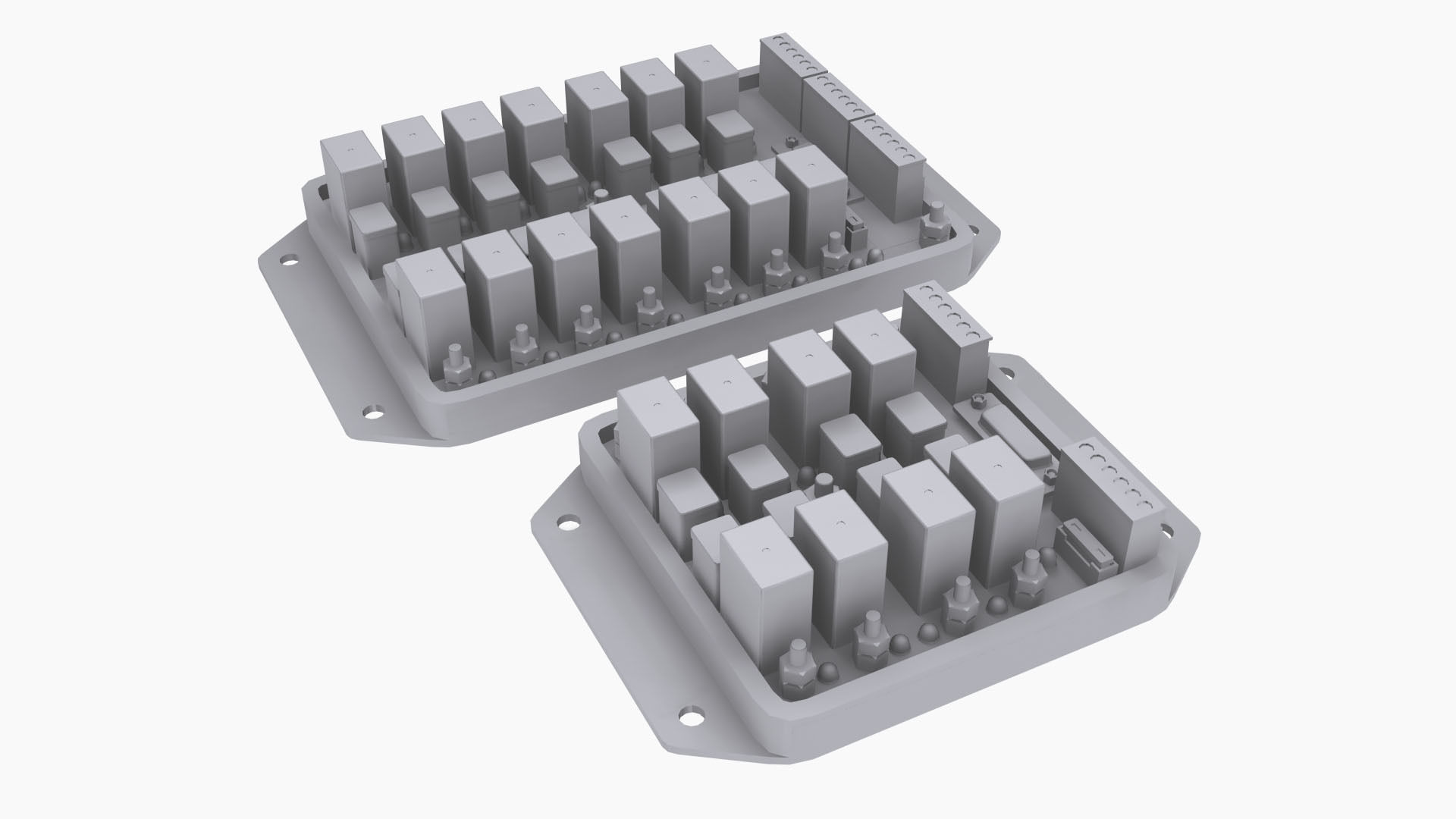 3D model Speedwire relay controllers bundle VR / AR / lowpoly CGTrader