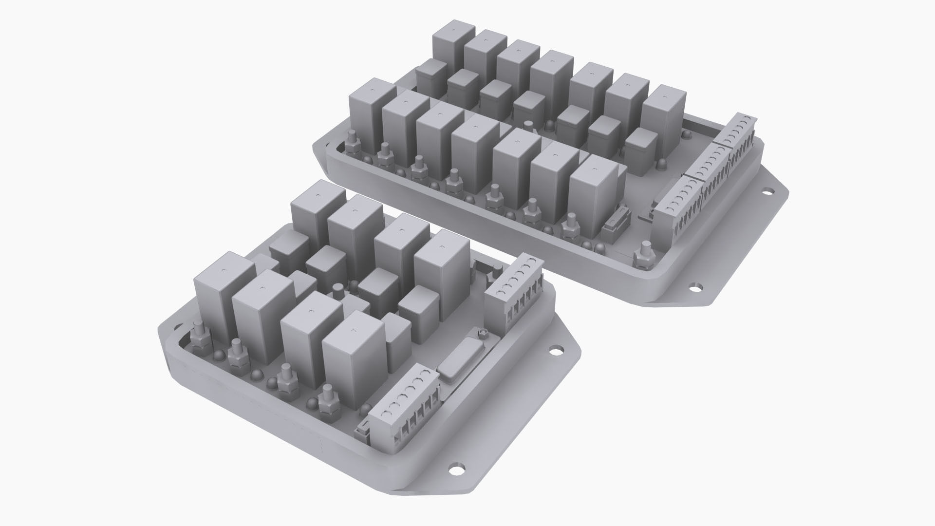 3D model Speedwire relay controllers bundle VR / AR / lowpoly CGTrader