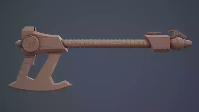 Mighty Morphin Black Ranger Power Axe