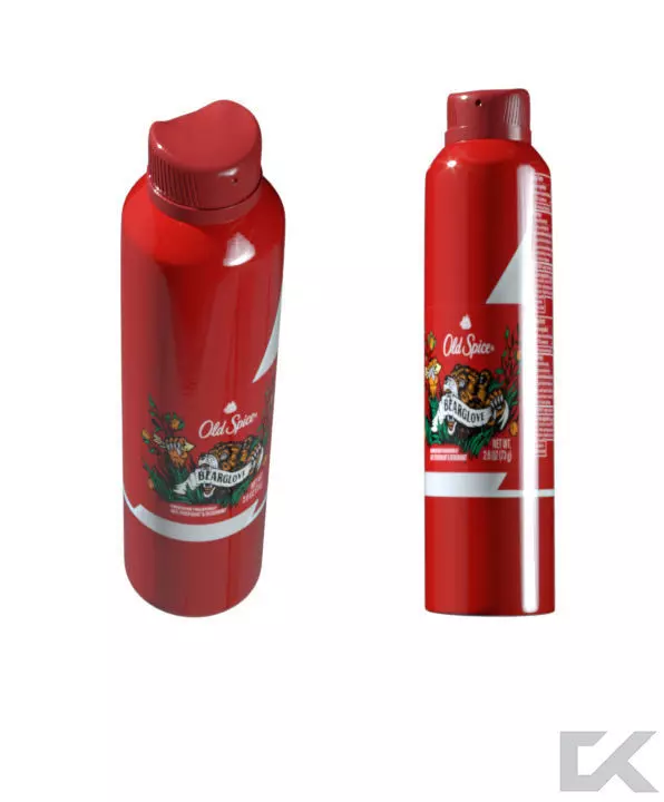 Old Spice body sprey- Deodorant Free 3D model