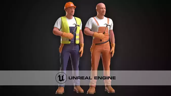 The Worker pair of construction workers