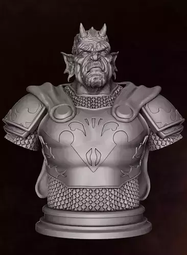 Demon Etrigan 2nd version 3D print model
