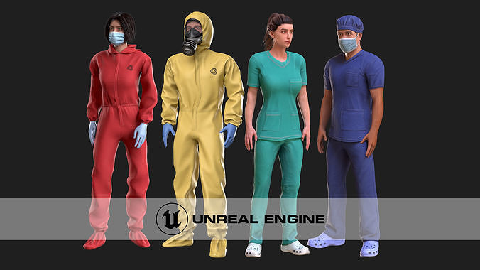 Medic Mega Bundle 3D Model Collection