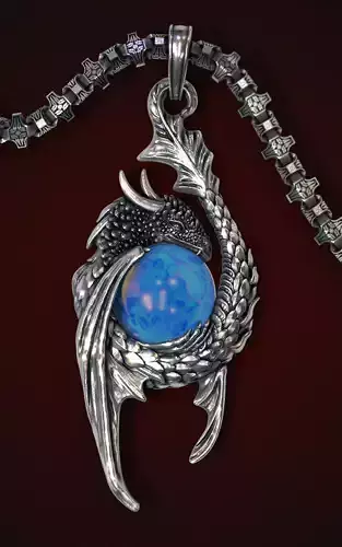 dragon pendant