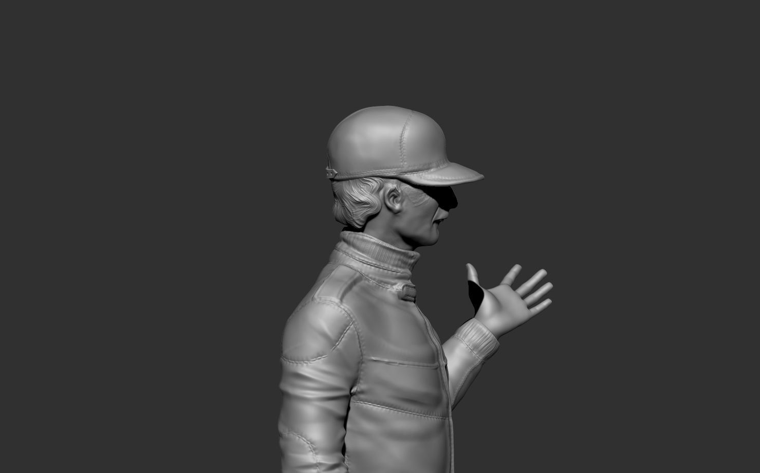 NIKI LAUDA 3D print model_11