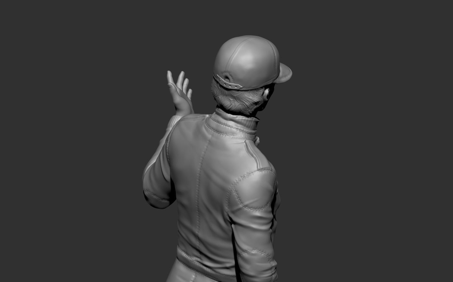 NIKI LAUDA 3D print model_12