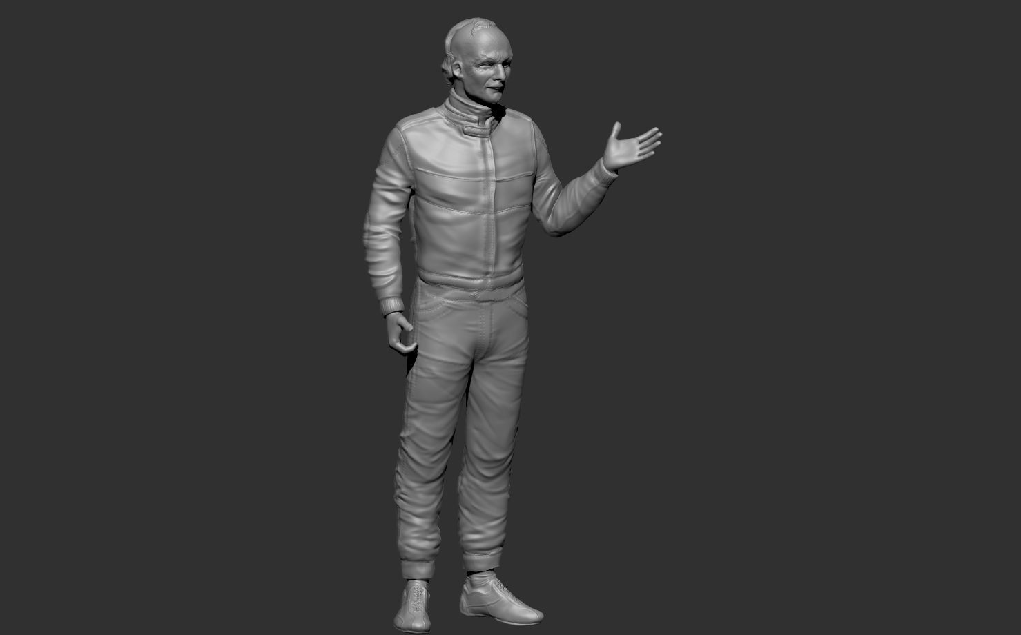 NIKI LAUDA 3D print model_4