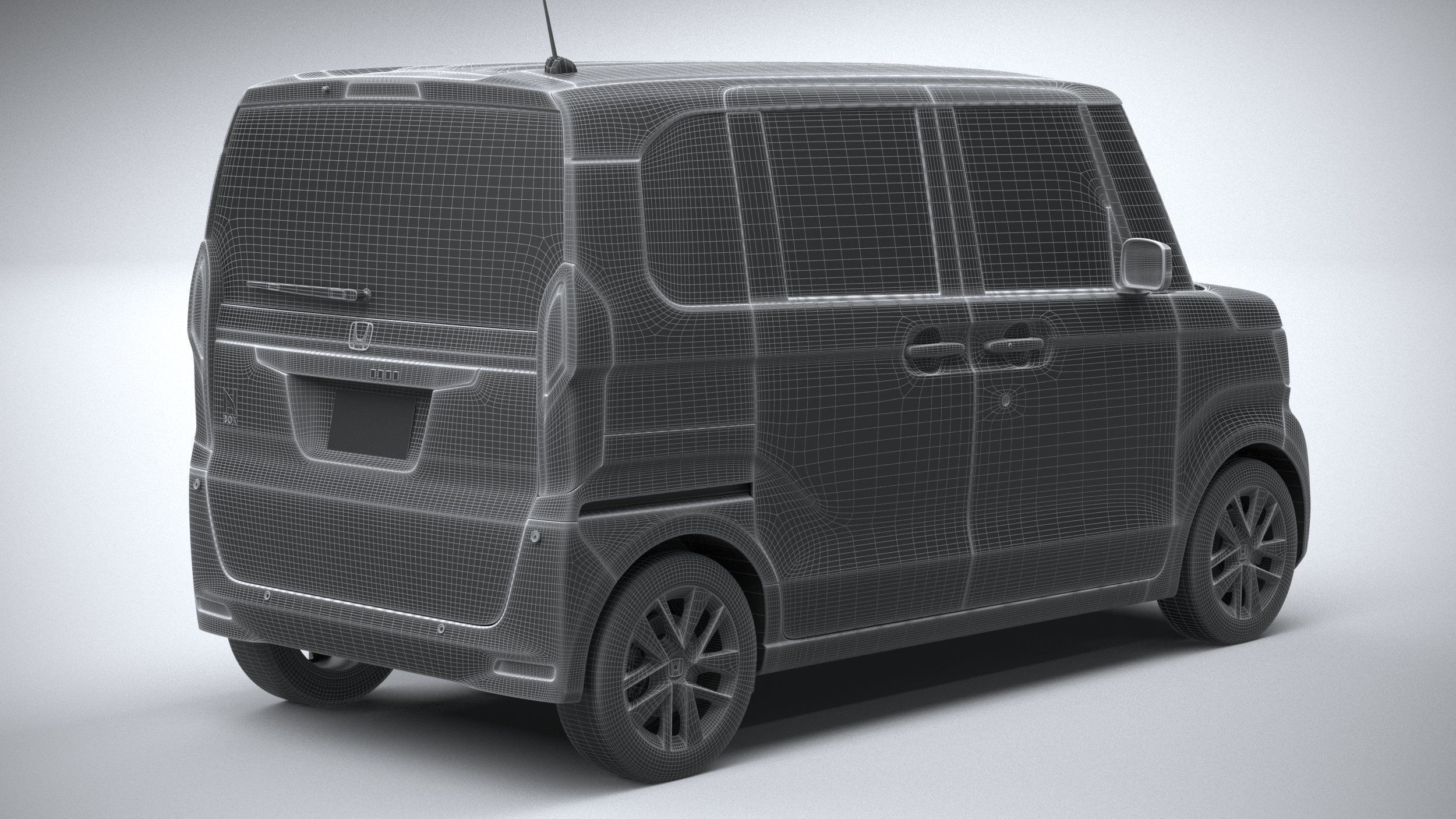 Acura N-Box 2022 3D model_27