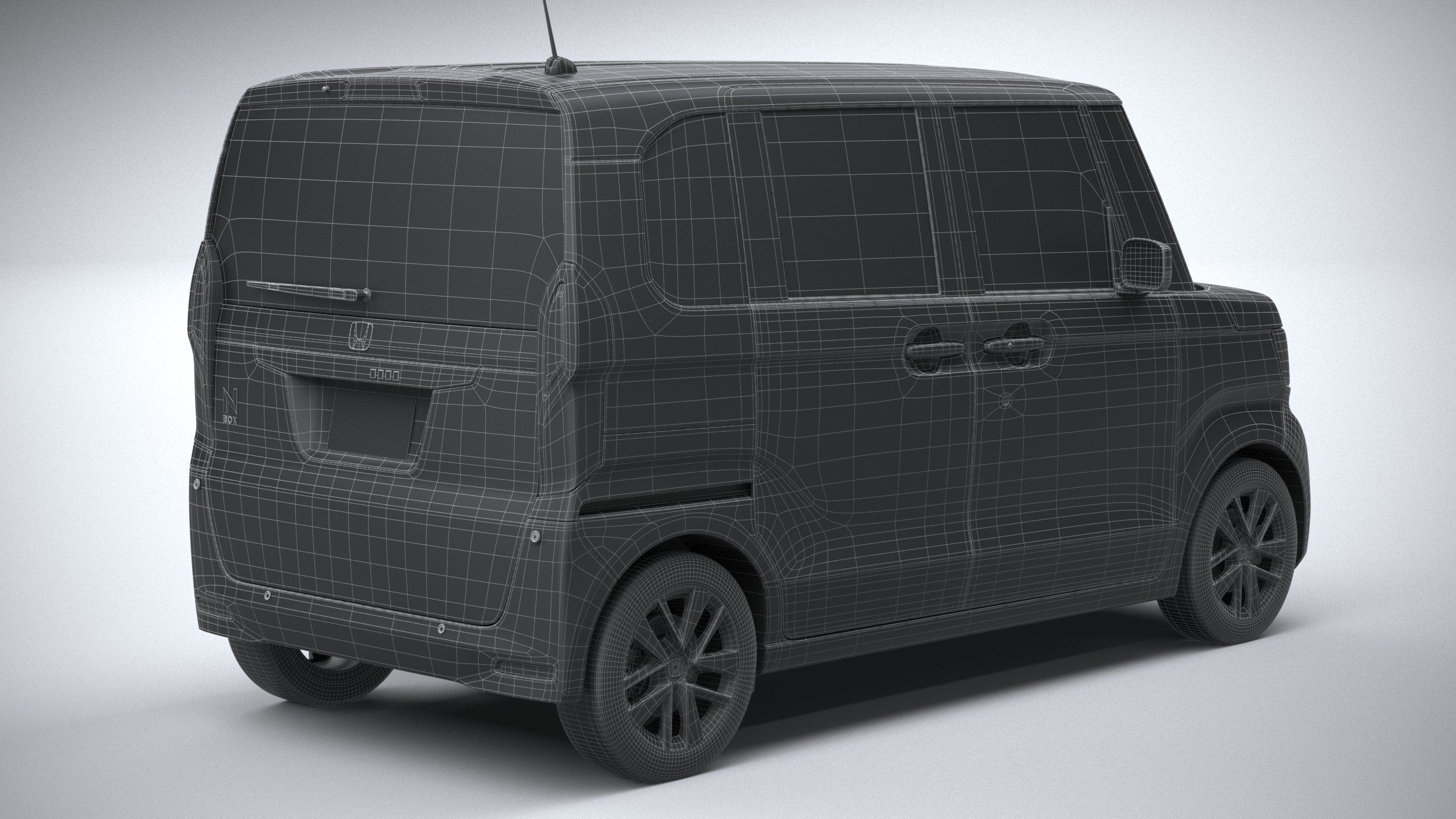 Acura N-Box 2022 3D model_29