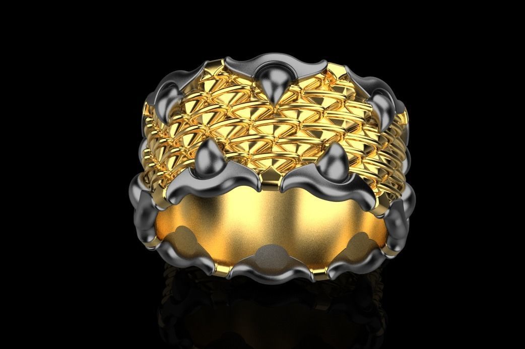 jewelry ring 3D print model_20