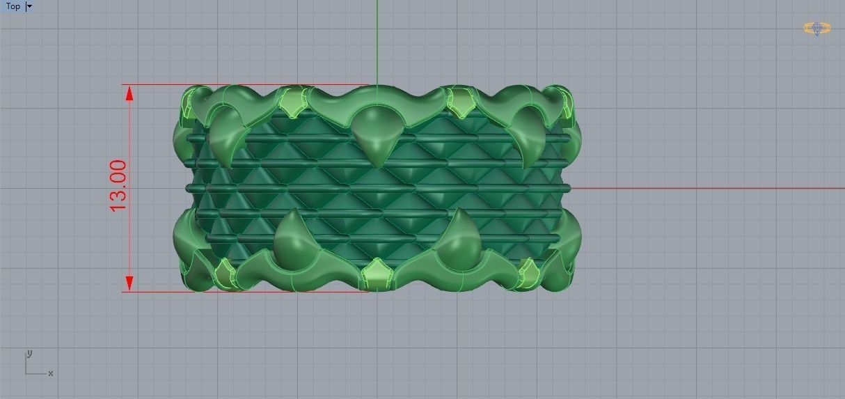 jewelry ring 3D print model_1