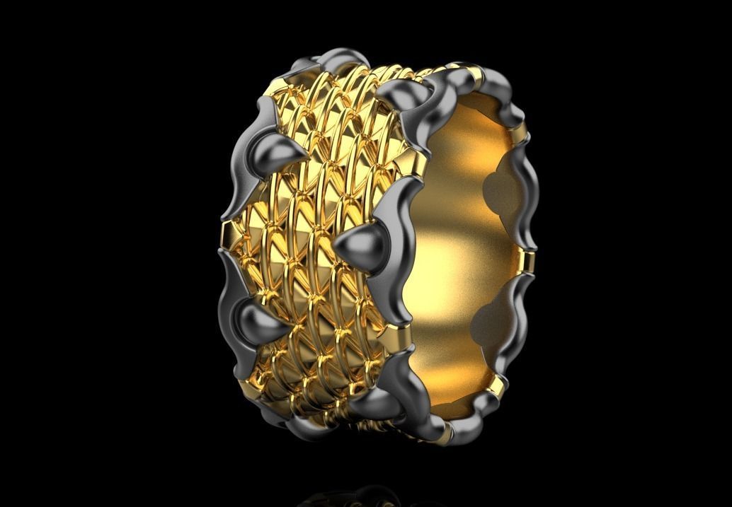 jewelry ring 3D print model_19