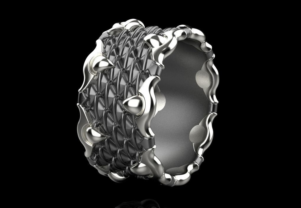jewelry ring 3D print model_11