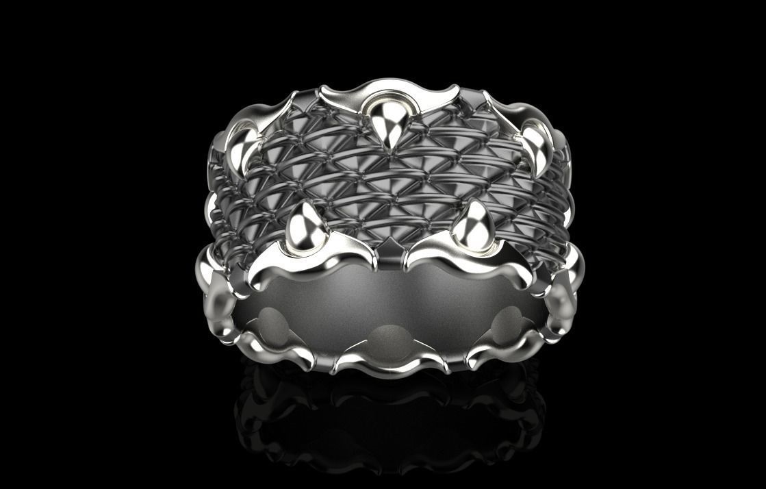 jewelry ring 3D print model_12