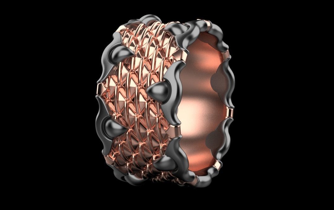 jewelry ring 3D print model_26