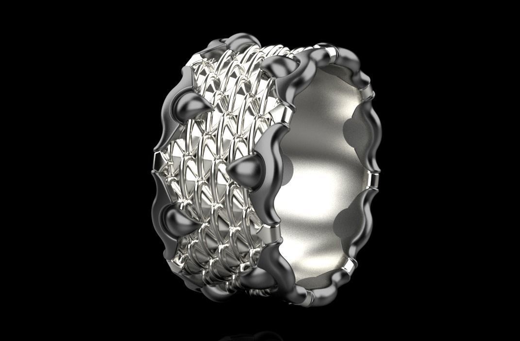 jewelry ring 3D print model_23