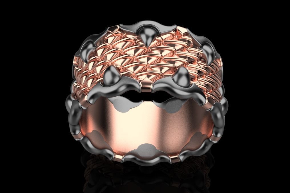 jewelry ring 3D print model_27