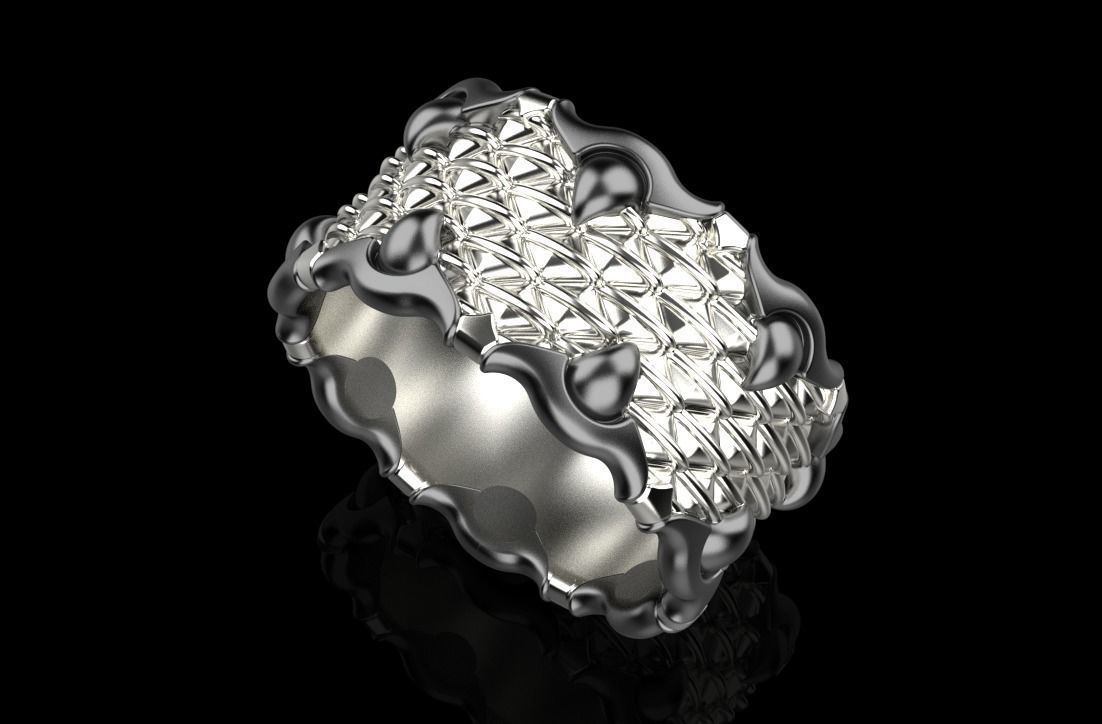 jewelry ring 3D print model_22