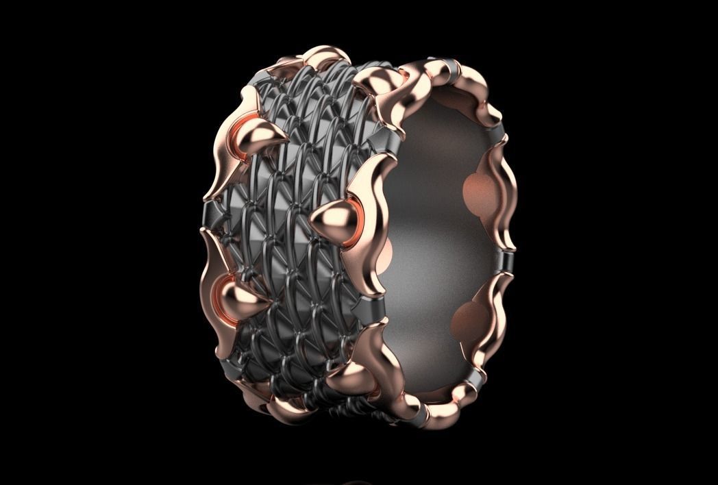 jewelry ring 3D print model_15