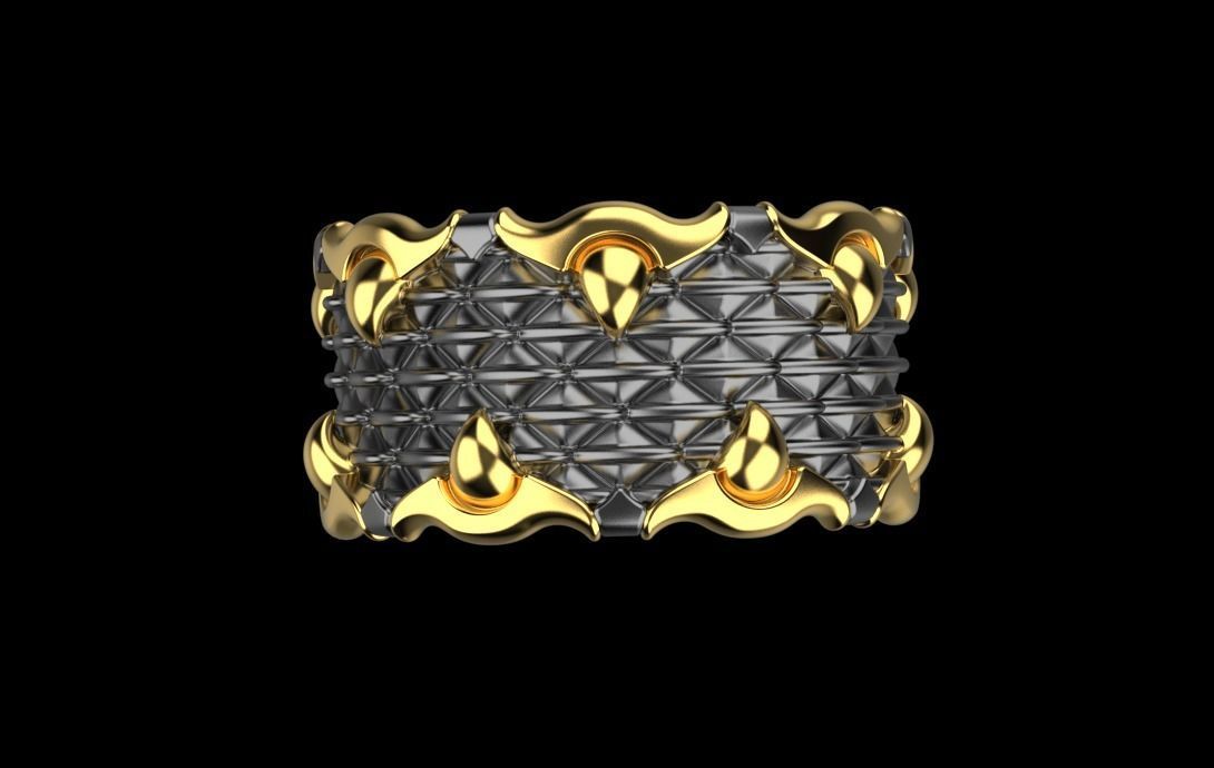 jewelry ring 3D print model_9