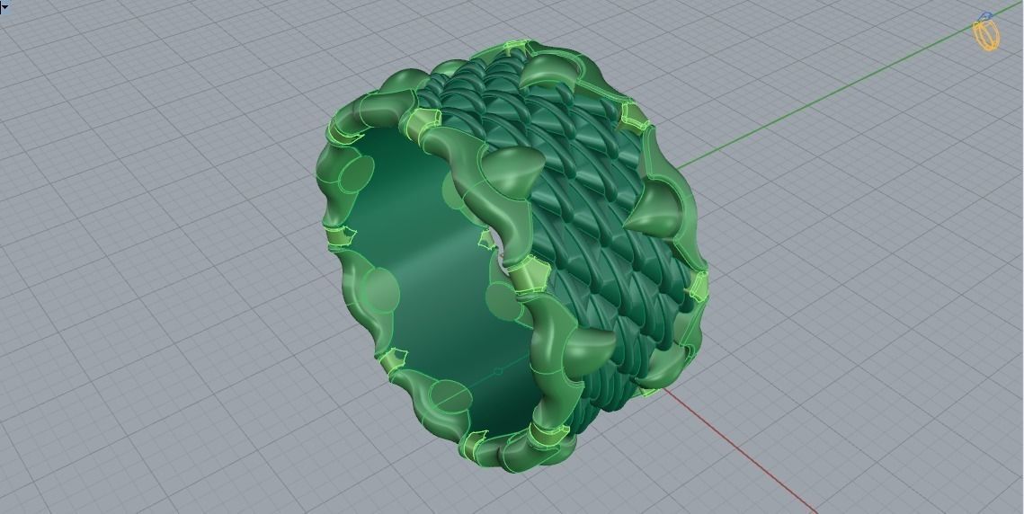 jewelry ring 3D print model_41