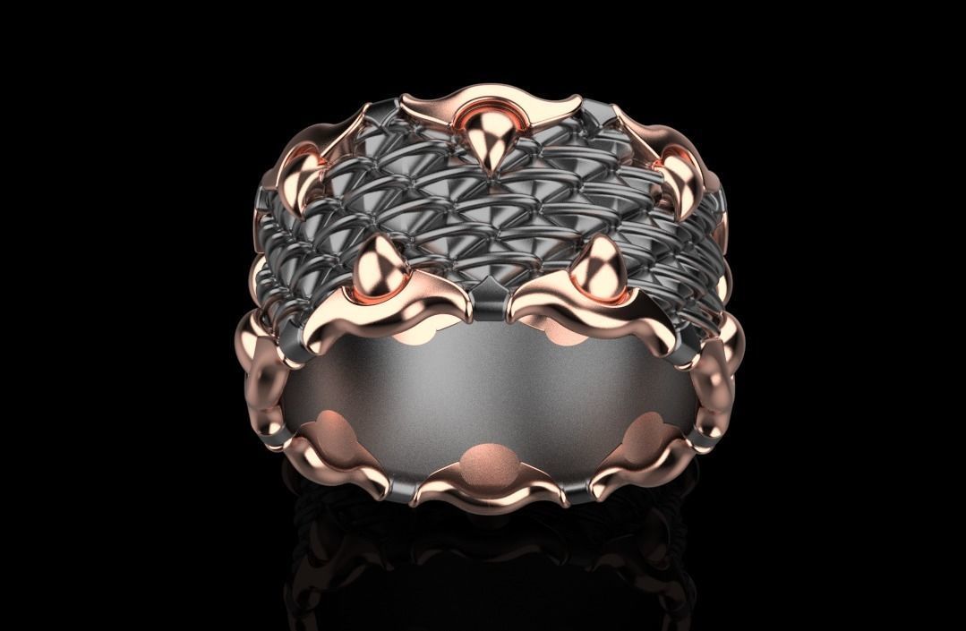 jewelry ring 3D print model_16