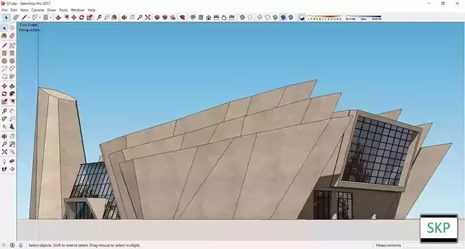 Sketchup Cultral Center G1