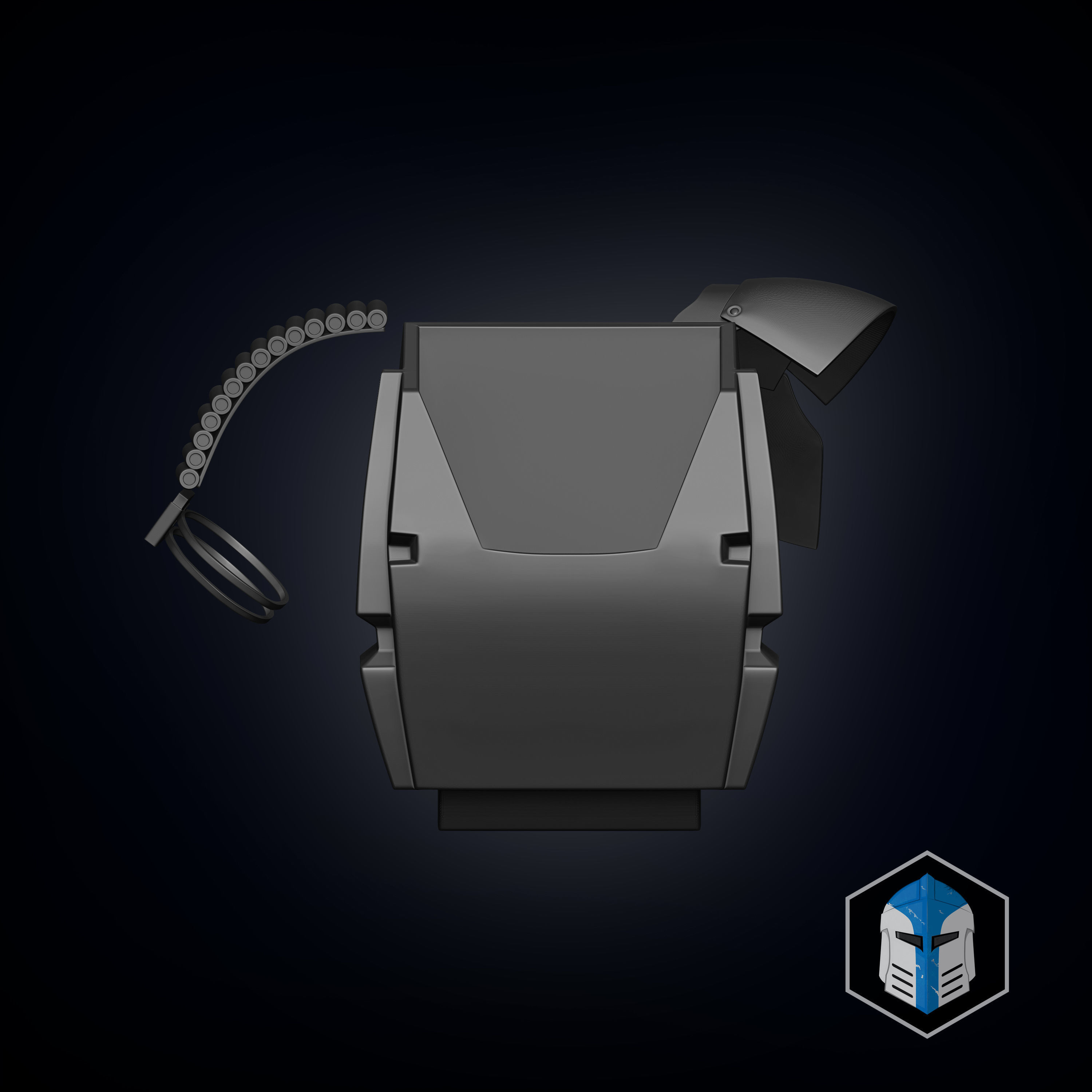 Clone Trooper Armor Accessories - Heavy 3D print model_13