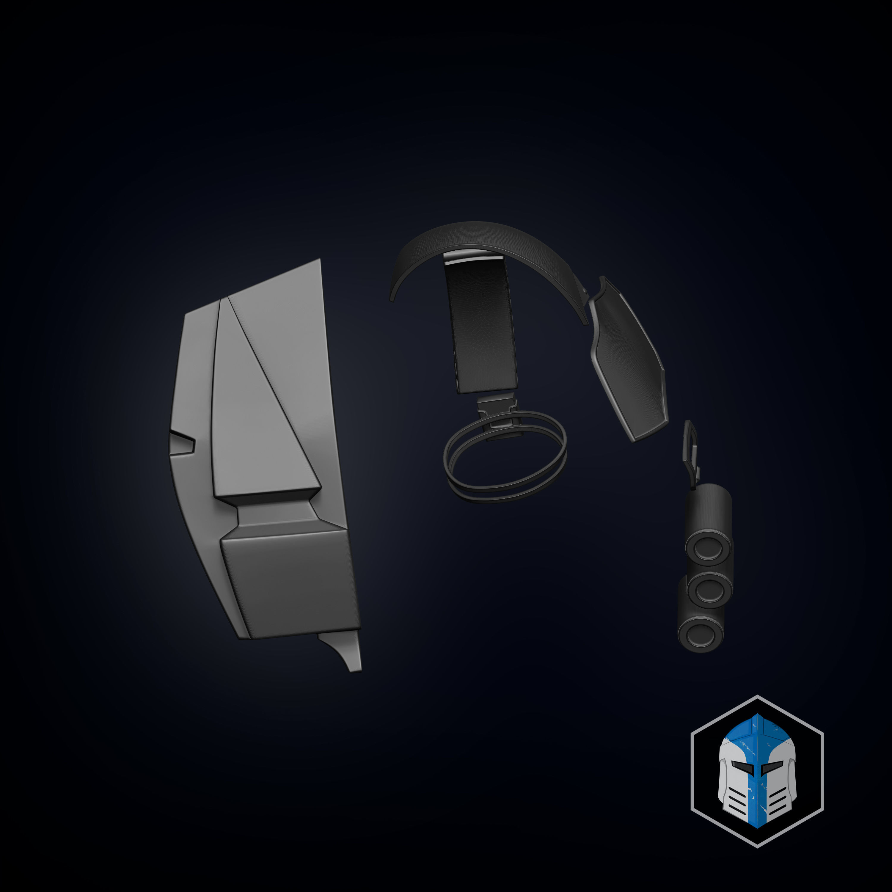Clone Trooper Armor Accessories - Heavy 3D print model_5