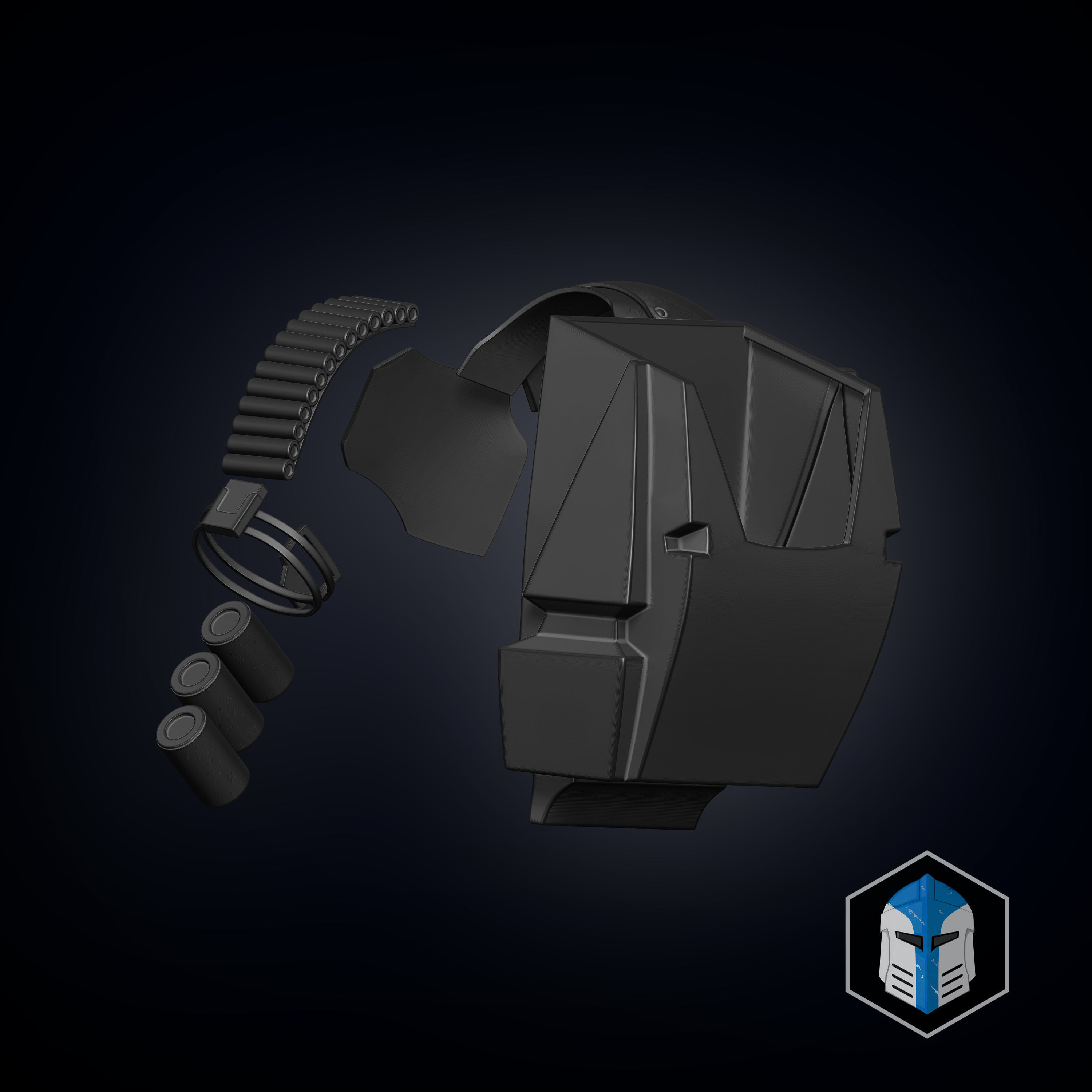 Clone Trooper Armor Accessories - Heavy 3D print model_11