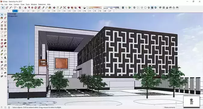 Sketchup Cultral Center G5