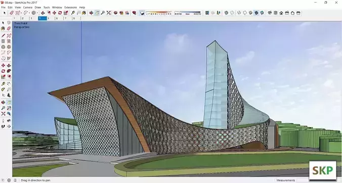 Sketchup Cultral Center G6