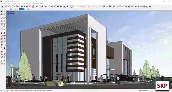 Sketchup Cultral Center G7