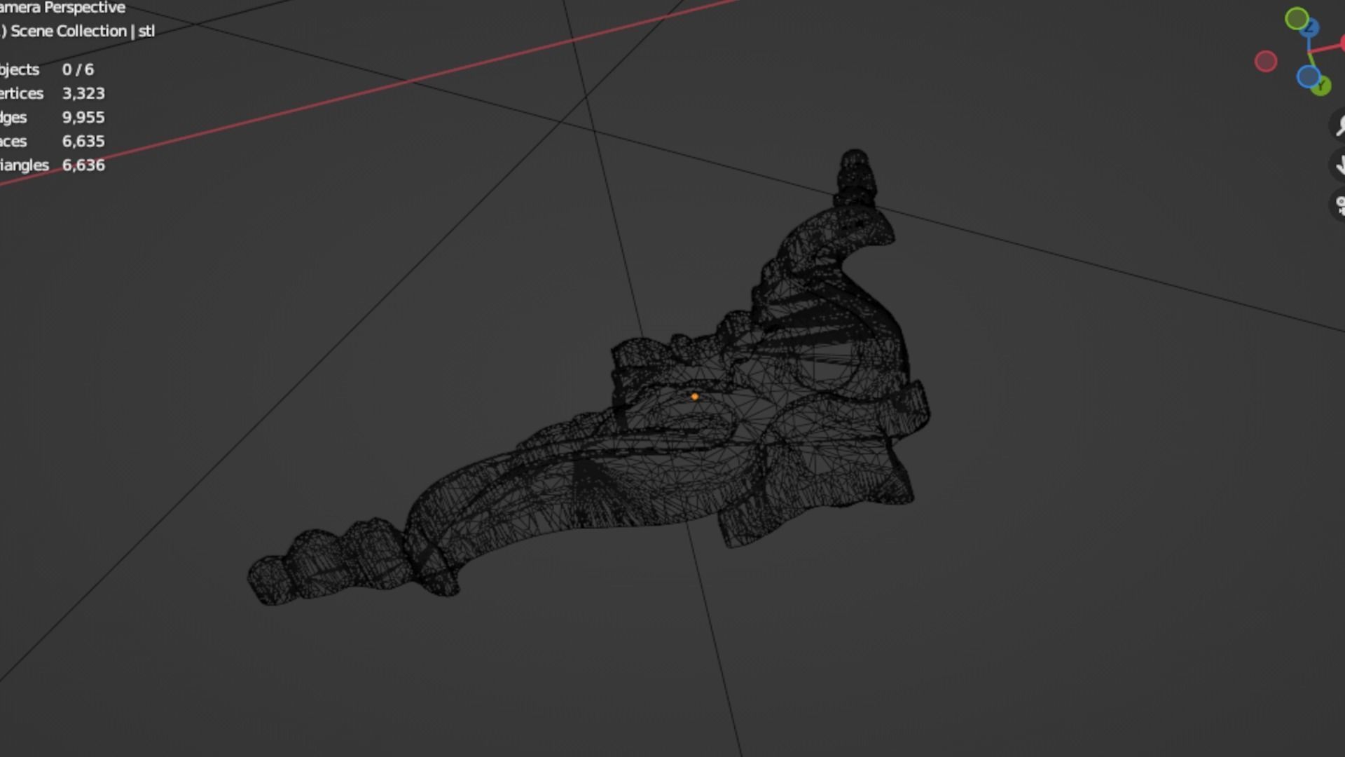 Classic decor ornament 145 3D model_7