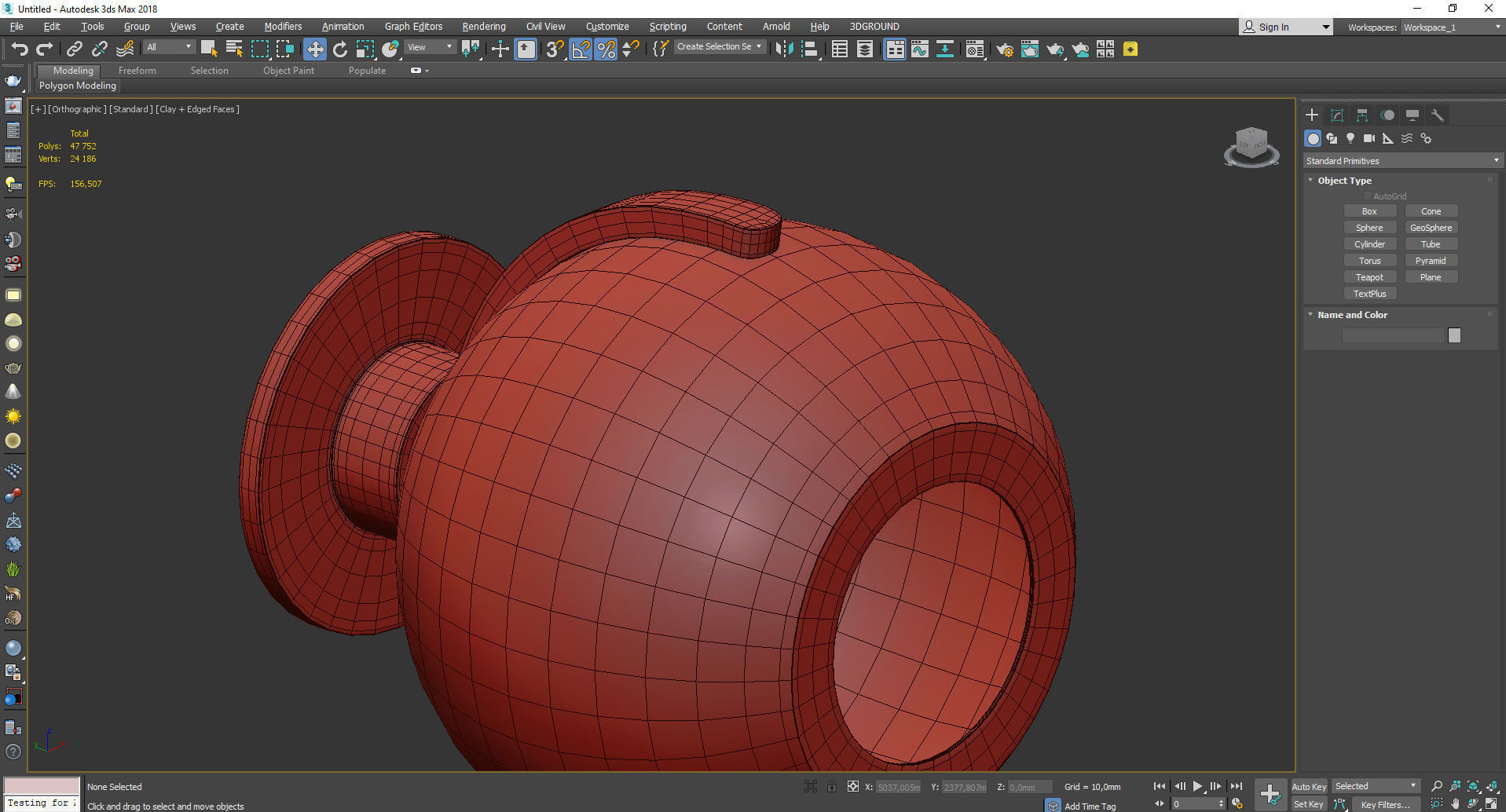HOLLY HUNT HH2051646 Low-poly 3D model_4