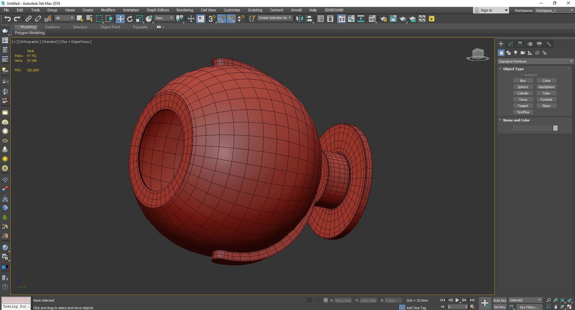 HOLLY HUNT HH2051646 Low-poly 3D model_3
