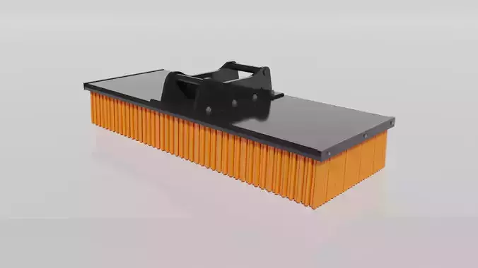 Broom for 20-25 excavator