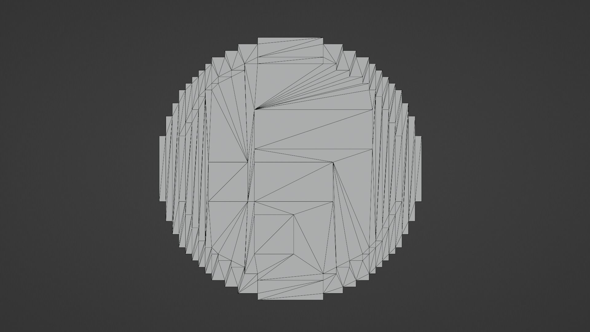 FTX Token Coin Low-poly 3D model_10