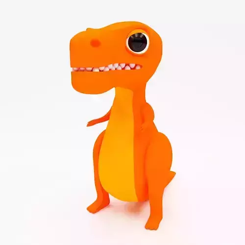 3d toys t-rex